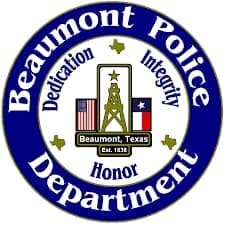 Beaumont Isd Police Department Badge