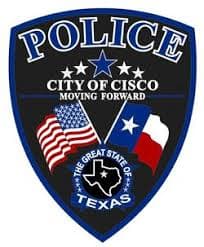 Cisco Police Department Badge