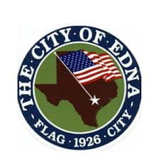 Edna Police Department Badge