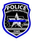 West Burlington Police Department Badge