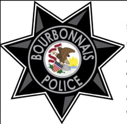 Bourbonnais Police Department Badge