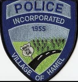 Hamel Police Department Badge