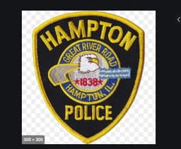 Hampton Police Department Badge