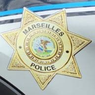 Marseilles Police Department Badge