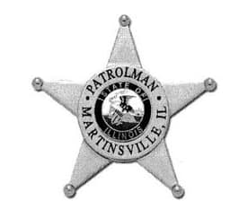 Martinsville Police Department Badge
