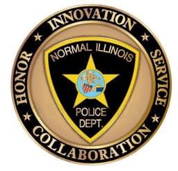 Normal Police Department Badge