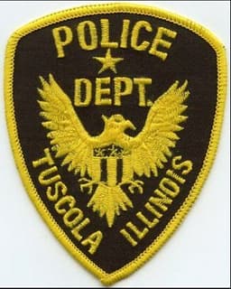 Tuscola Police Department Badge