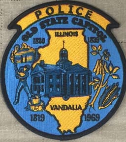 Vandalia Police Department Badge