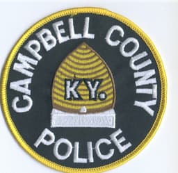 Campbell County Police Department Badge