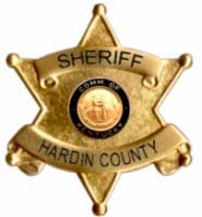 Hardin County Sheriffs Department Badge