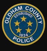 Oldham County Police Department Badge