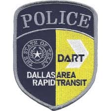 Dallas Area Rapid Transit Police Department Badge