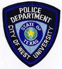 West University Place Police Department Badge